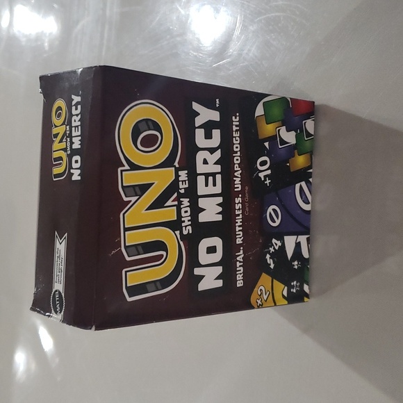 UNO SHOW'EM NO MERCY Card Game- 2 pack - Picture 2 of 9